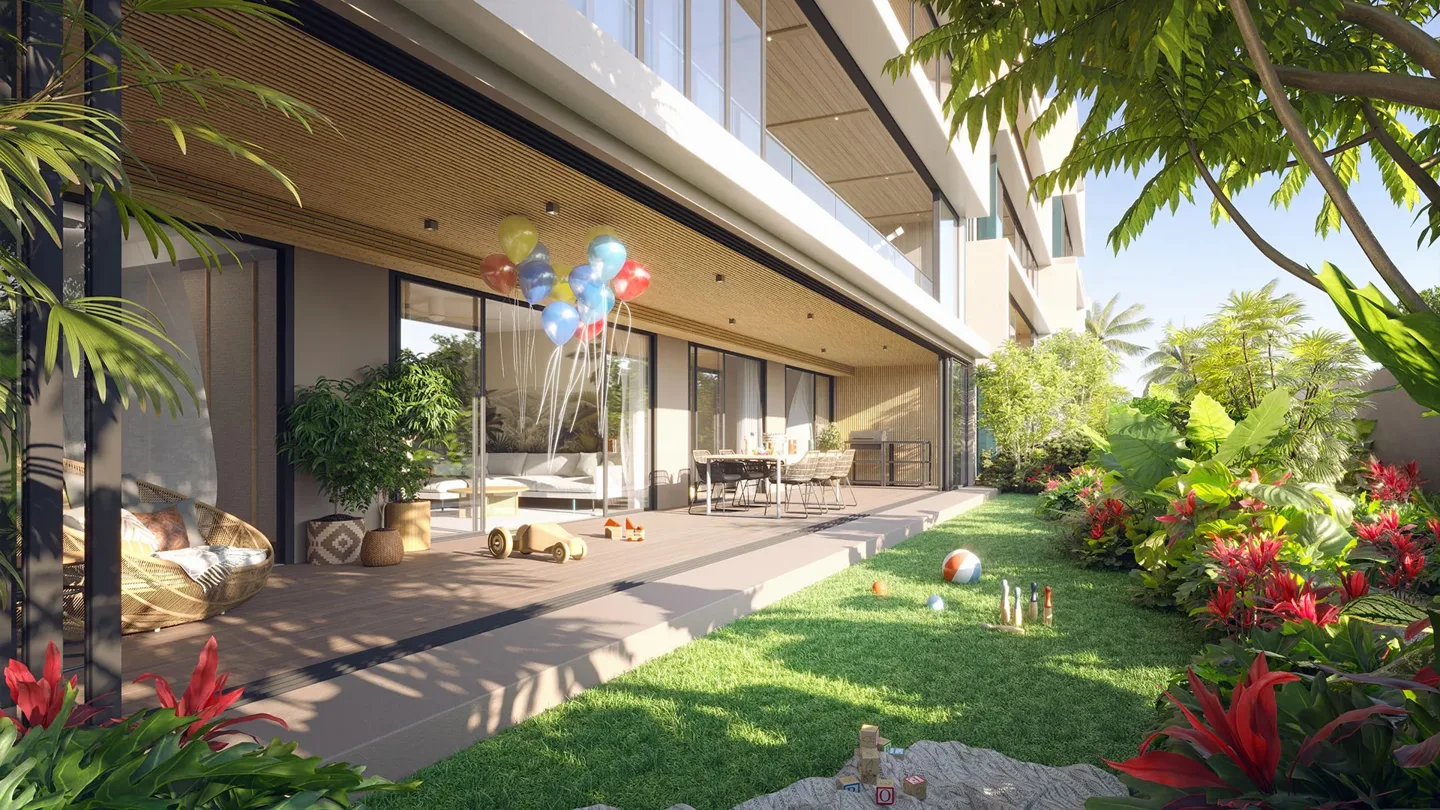 Laguna Beach Residences Seashore — Материалы застройщика · визуализация проекта